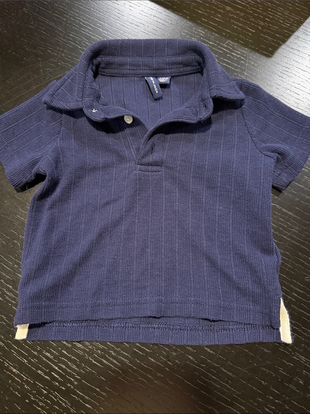 Janie and Jack Navy Blue Polo Top for Kids